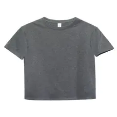 Threadfast Apparel&reg; Youth Ultimate CVC T-Shirt CHARCOAL HEATHER