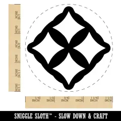 Eban Adinkra African Fence Safety Security Love Symbol Self-Inking Rubber Stamp Red