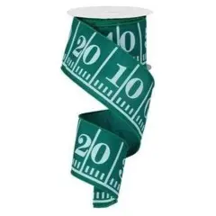 2.5" Green Football Field Marker Ribbon (10 Yards)
