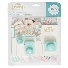 We R Punch Board-Mini Alphabet