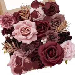 Pink Artificial Flowers Bouquet