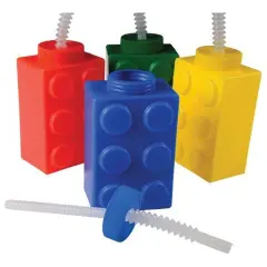 Block Mania Sippers Include 12 Units