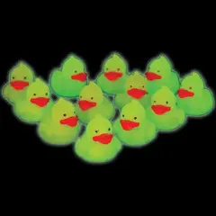 Glow In The Dark Mini Ducks Include 12 Units