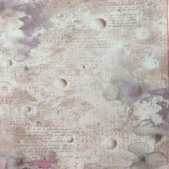 Lunar Traces Designer Printed AIDA Fabric. Canvas for embroidery with an applied backgroundKF-1258A