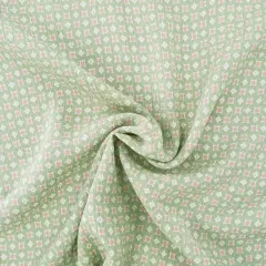 1 Yard Laurel Green Rayon Crinkle Lightweight Soft Breathable Fabric for Dresses Skirts Width 50/52"