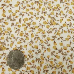 Rayon Crinkle Mellow Yellow 1 Yard Lightweight Pleated Crepon Fabric 50/52&rdquo; Wide