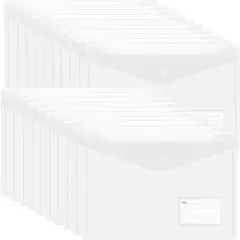 20pcs Plastic Envelopes