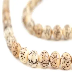 The Bead Chest Cream Natural Round Seed Beads (8mm)