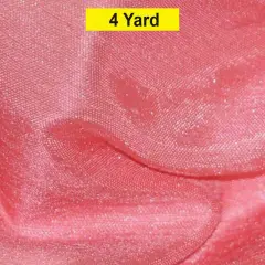 Shantung Satin Fabric Satin Dupioni Silk for Apparel and Garments 60" Wide Light Coral