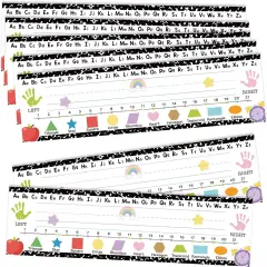 48 Pcs Name Tags Labels Cutouts Nameplate for Classroom
