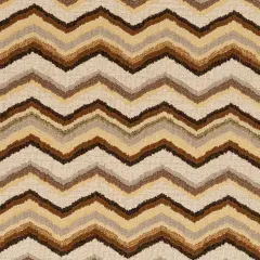 Pecan - Brown AbstractGeometric Upholstery Fabric 54 Inches"