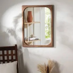 Cuba Wooden Wall Mirror