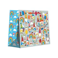 Stylish Patterned Gift Bags 10" X 4" X 8"