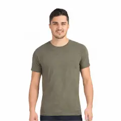 Next Level&reg; Triblend Classic Fit Crewneck Short Sleeve T-Shirt Military green
