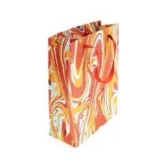 Handmade Paper Gift Bags - Set of 5, (9 X 4 X 11.5 Inch) Multi