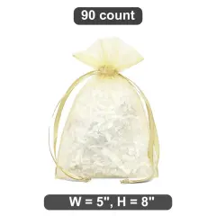 Versatile for Party Needs 5" x 8" Organza Bag