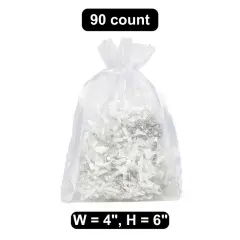 4" x 6" Organza Bag Versatile for Party Favors