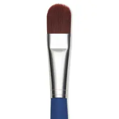 Da Vinci Forte Acrylics Synthetic Brush - Filbert, Long Handle, Size 20
