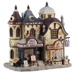 Dorian Gray's Art Supplies - Lemax Spooky Town
