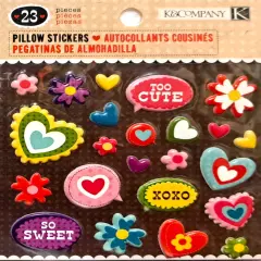 K & Company Ka-Zoo Icon Pillow Stickers