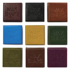 Enkaustikos Wax Snaps Encaustic Paints - Set of 9, Traditional Palette, 13 ml