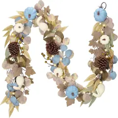 6 FT Artificial Fall Garland with Lights