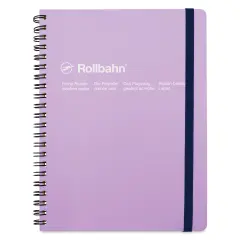 Delfonics Rollbahn Classic Spiral Notebook - Light Purple, A5