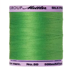 Light Kelly (9104-1099) | Silk-Finish Cotton 50wt (500M / 547Y) | Mettler Thread