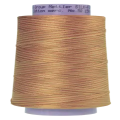 Bleached Straw (9090-9855) | Silk-Finish Cotton Multi 50wt (1372M / 1500Y) | Mettler Thread