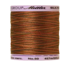 Chocolatte (9085-9852) | Silk-Finish Cotton Multi 50wt (457M / 500Y) | Mettler Thread