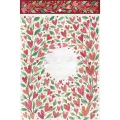 Pack/6: Love Grows Theme Mailing Envelope - 11 x 1/2 x 15-1/2"