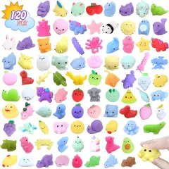 120PCS Random Mochi Squishy Toys
