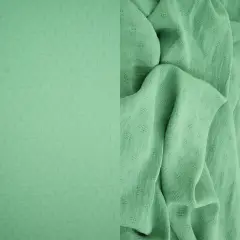 1 Yard Cey Airflow Woven Jacquard Fabric Lightweight 100% Polyester 59/60 Inches Wide SAGE