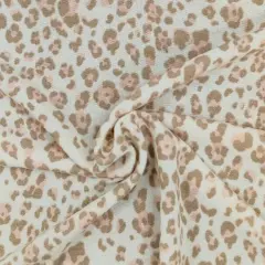 1 Yard Ivory or Blush or Mocha French Terry Knit Fabric Soft Stretch Apparel 58/60 Inches Wide