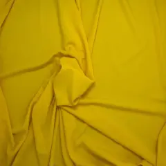 1 Yard Stretch Liverpool Solid Knit Fabric For Structured Garments Headbands Dresses 58/60" Wide Yellow