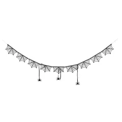 SPIDER WEB BUNTING BANNER