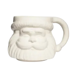 SANTA FIGURINE MUG