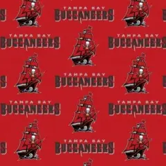 Licensed NFL Tampa Bay Buccaneers Cotton 6488-D Fabric by the Yard