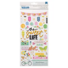 Thickers Vicki Boutin Sweet Rush The Sweet Life Stickers, 107pcs