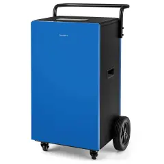 Costway 215-Pint Portable Commercial Dehumidifier with Drain Hose 24H Timer 8,000 Sq. ft Coverage Area
