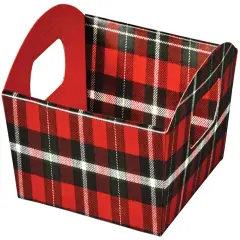 Christmas Plaid Presentation Trays