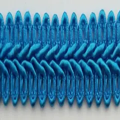 1/2" Chinese French Braid Gimp Trimming - 12 Continuous Yards - Many Colors! Turquoise