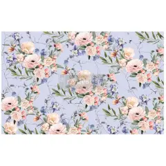 Redesign Decoupage D&eacute;cor Tissue Paper - Lavender Fleur - 1 sheet, 19"x30"