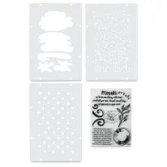 Sizzix Studio Stamp and Stencil Set - Create