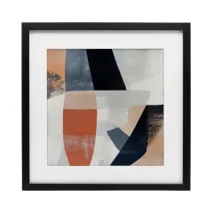 Stupell Industries Geometric Fragmented Visions Framed Print Under Glass, design by Mona Grace
