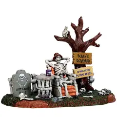 Welcome To The Boneyard - Lemax Spooky Town