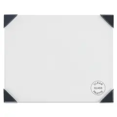 New Wave Posh Glass Tabletop Palette, Clear - 6.75" x 8.4"