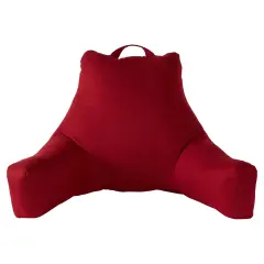 Jumbo Bed Rest Pillow Scarlet