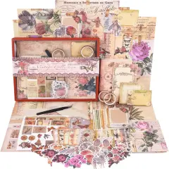 202 PCS Scrapbooking Kit - Rose Angel