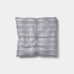 Grey and Pink Fine Line Deco Gift Wrap